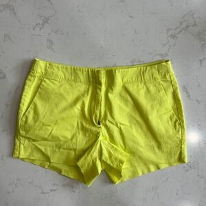 CrewCuts Bright Yellow Chino Shorts Size 14